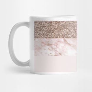 Portofino marble rose gold luxe Mug